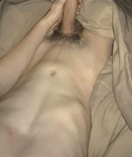 Big hairy uncut cock