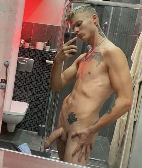Perfect boy with a big penis