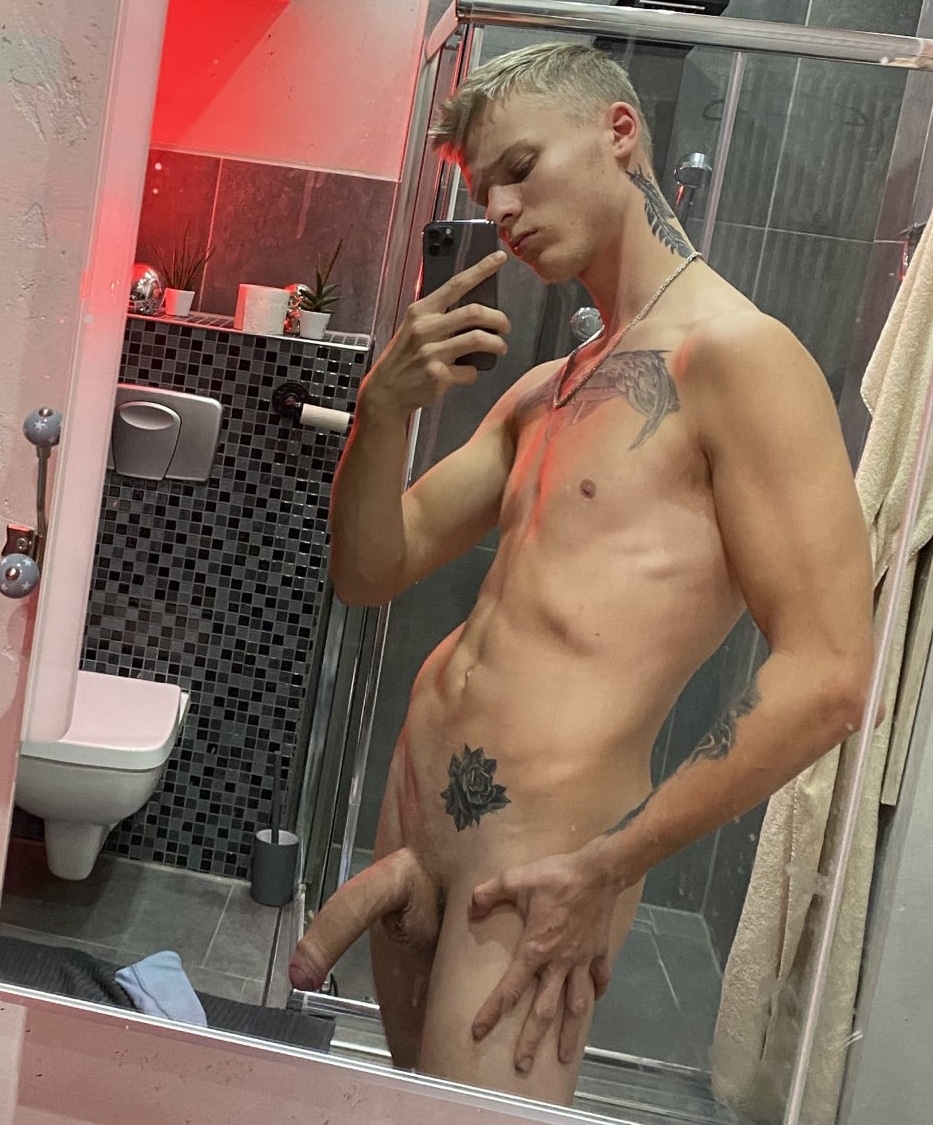Perfect boy with a big penis