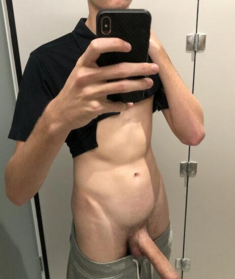 Twink with a long dick